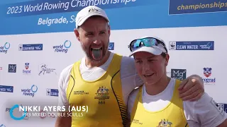 2023 World Rowing Championships - reactions from first winners in Belgrade