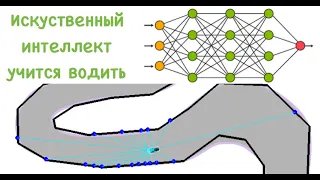 🤖 НЕЙРОСЕТЬ учится ВОДИТЬ! (Искусственный интеллект, нейронные сети, глубокое обучение)