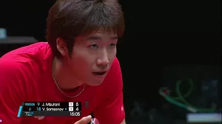 2017 T2 APAC (Round 6) MIZUTANI Jun Vs SAMSONOV Vladimir [Full Match/Chinese|HD1080p]