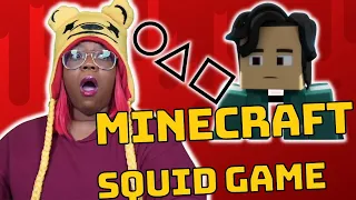 Squid Game | Minecraft Animation Movie | Trailer | TheBlueJerome | AyChristene Reacts