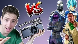 La gráfica más potente hace 10 AÑOS VS juegos actuales y antiguos | Fortnite, GTA V, Crysis...