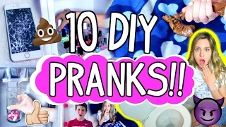 10 EPIC Pranks You NEED to Try!! | Sibling Prank Wars!!