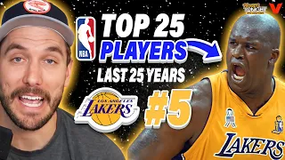 Top 25 Players of Last 25 Years: How Shaquille O'Neal became the most DOMINANT ever | Hoops Tonight