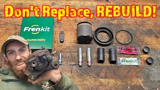 HOW and WHY: Rebuilding Junk Brake Calipers (Even seized up ones!)