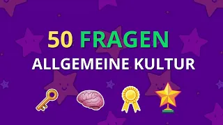 Wie gut ist dein Allgemeinwissen? Mach dieses 50-Fragen-Quiz, um es herauszufinden!