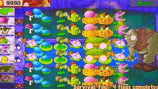 Plants vs Zombies | SURVIVAL FOG | Strategy Plants vs All Zombies Full Gameplay FULL HD 1080p 60fps