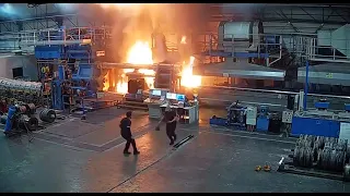 💣Portal to hell in an aluminum plant that swallowed up the entire shop in a matter of seconds