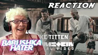 Rammstein - Dicke Titten РЕАКЦИЯ БАБУШКИ ХЕЙТЕР | REACTION GRANDMA