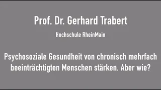Prof. Dr. Gerhard Trabert 13.11.2019