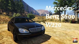 GTA 5 Mods: Mercedes-Benz S600 W220