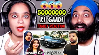 Ducky Surprising his Family with his Dream Car ❤️ | Emotional | Indian Couple Reaction