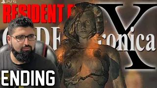 Claire left Heartbroken (Ending) | First Time Playing Resident Evil CODE: Veronica | PS5