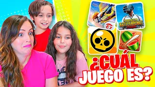 ADIVINA EL VIDEOJUEGO 🤔 CUANTO SABES DE VIDEO JUEGOS? 😅 Sandra Cires Play con Mia y Justin