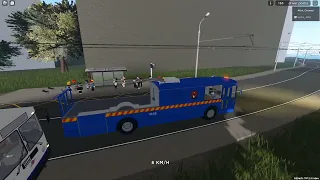 Запуск грузового троллейбуса в TrP 2.0 (Roblox)