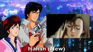 City Hunter Opening Multilanguage Comparison