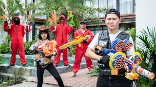 Alpha Nerf War : Alliance Justice Warriors SEAL X Nerf Guns Fight Crime Group Dr Lee