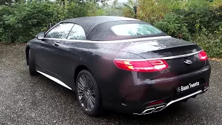 2017 Mercedes S Class Review - S500 AMG Convertible Drive Exterior Interior