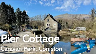 Pier Cottage Caravan Park Coniston in the Lake District