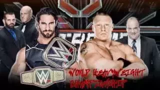 WWE Extreme Rules 2015 match card - Seth Rollins vs. Brock Lesnar