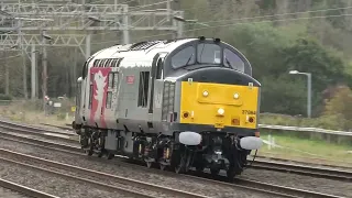 Rugeley Trent Valley Freight & Light Engines ,Class 37,43,66,70,88,90,92,FS,Track Mc, ..12-10-22