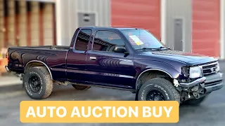 Bought A Wrecked Toyota Tacoma From Auto Auction IAA