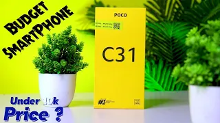 POCO C31 Unboxing | Best Budget Smart Phone | Budget Smart Phone 2022 | POCO C31 Camera Test |