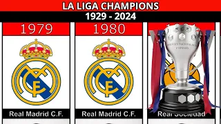 Real Madrid is the 2024 La Liga Champions (all champions from 1929 to 2024)