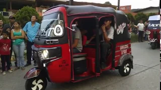 Concurso de Moto taxis Tuning - Peña Blanca, Cortes, Honduras