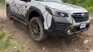 2022 Subaru Outback Wilderness Takes on Northwest Overland Rally Obstacle Course