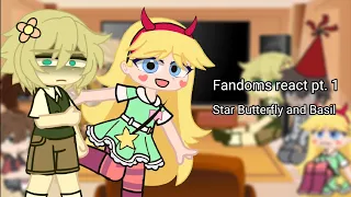 Fandoms React! | pt. 1 | ☆ Star and Basil ☆