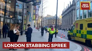 3 Injured In London Stabbing Spree Near Liverpool Street Station | London Stabbing News