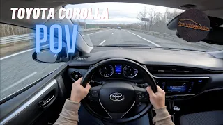 2018 Toyota Corolla XI (1.6 Valvematic 132 HP) | POV Test Drive