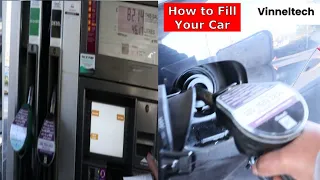 How To Fill Up Your Car with Fuel (Petrol / Diesel) UK