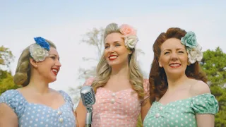 The Bluebird Belles | 50s & 60s Promo Music Video 🎙️| Vintage Vocal Harmony Trio | The Bluebirds