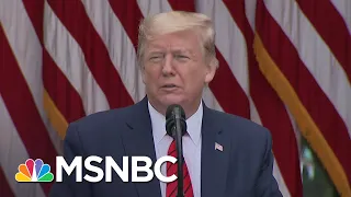 Trump Abruptly Ends News Conference. “Don’t Ask Me, Ask China.” | The 11th Hour | MSNBC