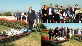 25 vite nga vrasja e Azem Hajdarit, homazhe te "Varrezat e Dëshmorëve". I pranishëm dhe Berisha