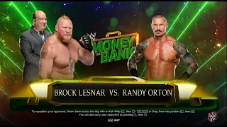 WWE 2K23 Brock Lesnar vs Randy Orton