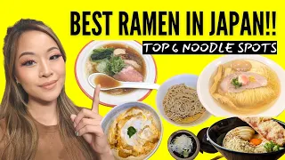 Top 5 Tokyo Ramen and Noodles Japan Tour Tips + Bonus HIDDEN GEM Restaurant 2023