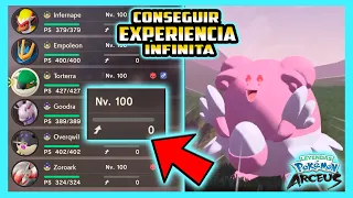 ★TRUCO★ COMO CONSEGUIR EXPERIENCIA INFINITA FACIL Y RAPIDO - POKEMON LEGENDS ARCEUS★