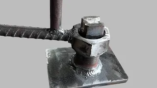 bending strong iron from a simple method