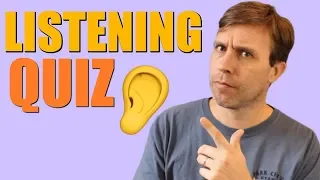 How good are your listening skills? | Comprehension Quiz