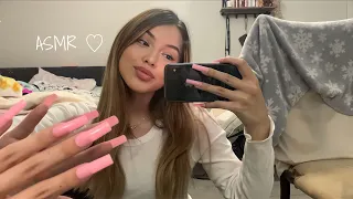 ASMR tapping around my room + whispering 💘💘