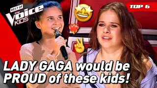 Best LADY GAGA Performances on The Voice Kids 🌈  ⭐️ | Top 10