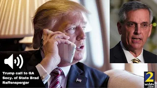 RAW VIDEO: President Trump phone call with Georgia Secretary of State Brad Raffensperger