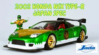 2002 HONDA NSX TYPE-R JAPAN SPEC WITH GREEN RANGER UNBOXING
