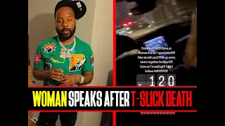Woman Who Was With OBlock T-Slick Before He Was Sh0t & K!lled Speaks + Police Scanner Audio