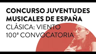 100ª Convocatoria Concurso JM España - Modalidad de Viento