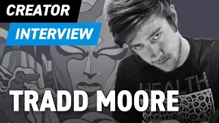 Tradd Moore's Cosmic Art!  Silver Surfer Black #1 Roundtable Interview