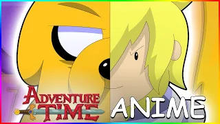 Adventure Time ANIME Op 1 | NARUTO Crossover