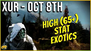 Where is Xur - Oct 8th - Xur Location & Inventory - Legendary Weapons & Armor - Destiny 2